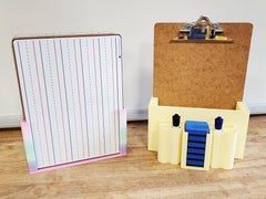 Whiteboard Holder (Holds 6 Whiteboards 9×12) – Option #3