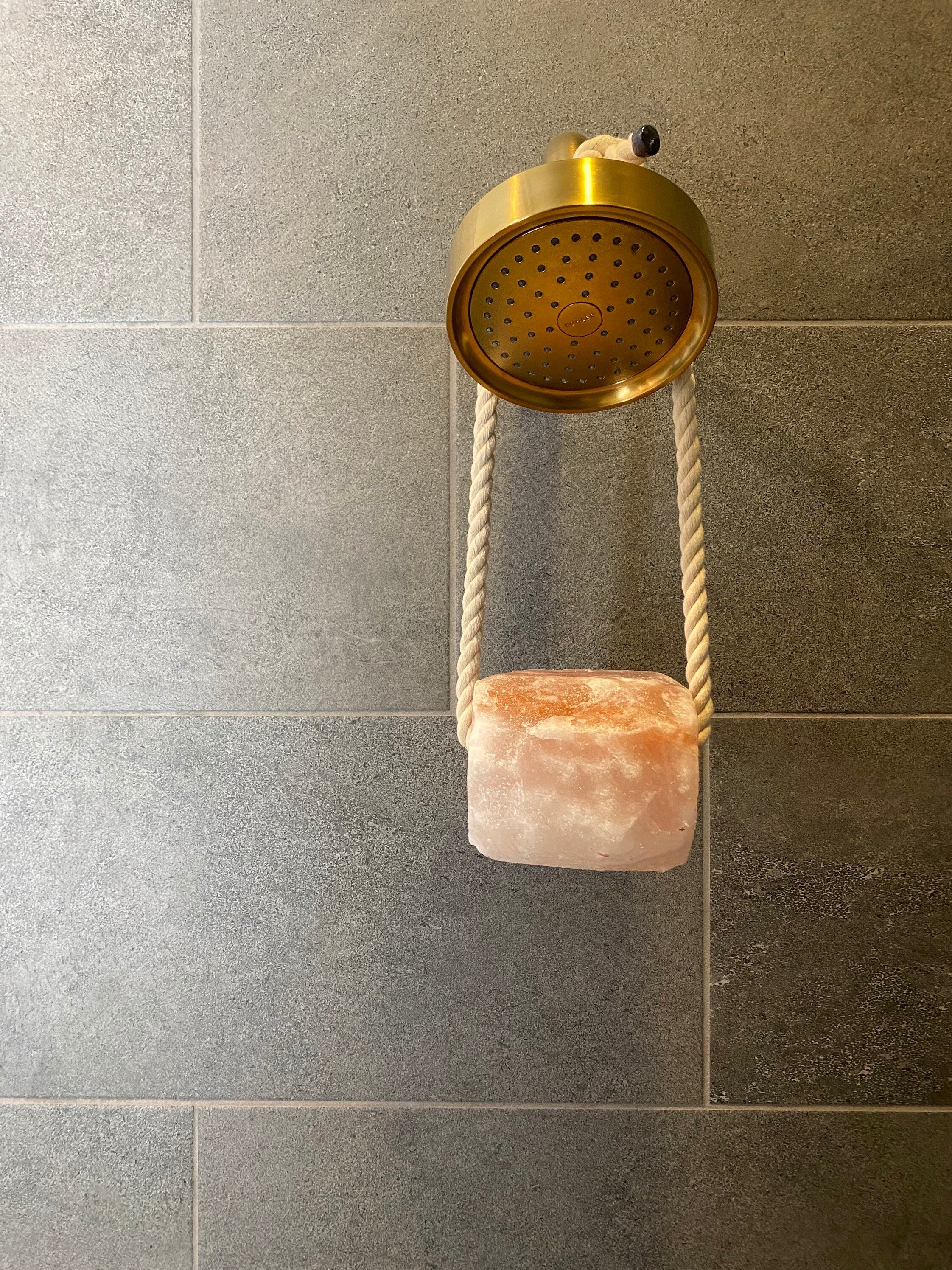Pink Himalayan Salt Rock Shower Steamer
