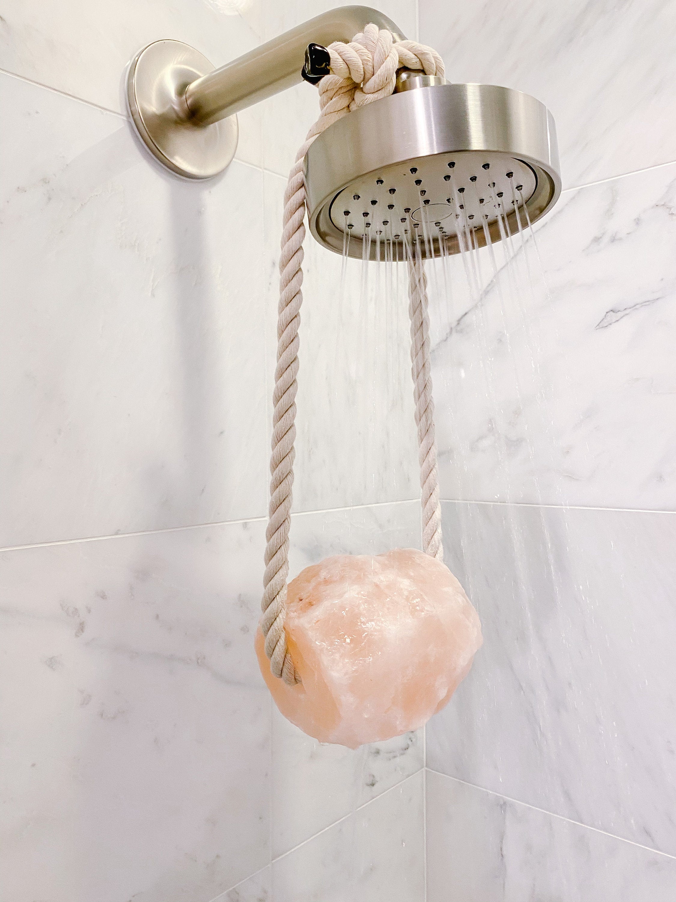 Pink Himalayan Salt Rock Shower Steamer