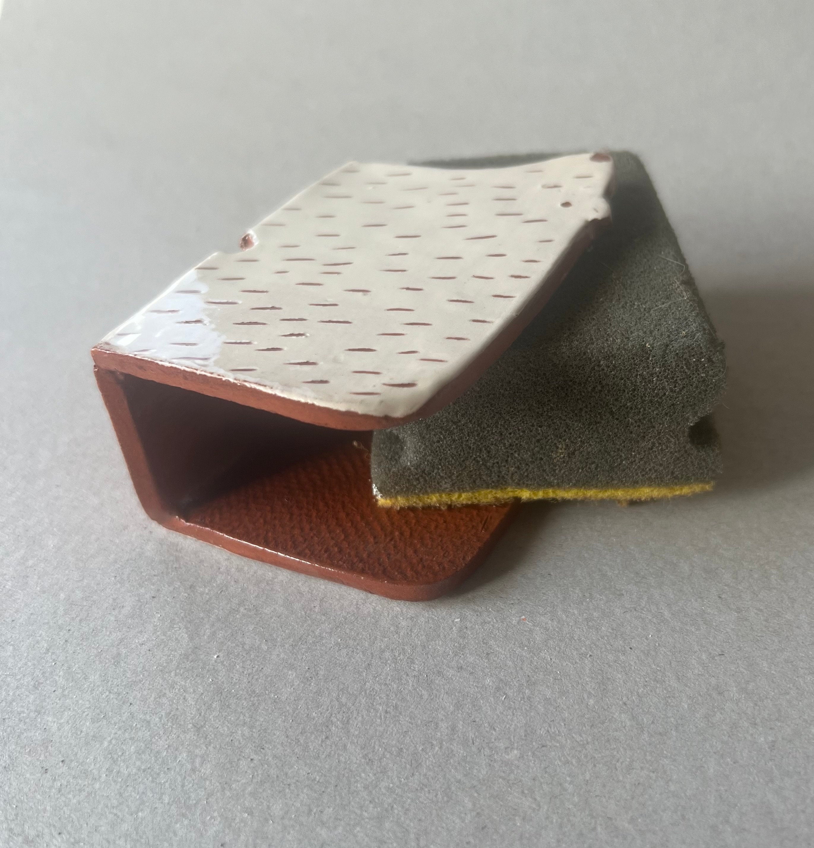 Sponge Holder - Napkin Holder - Bear Decor - Ceramics
