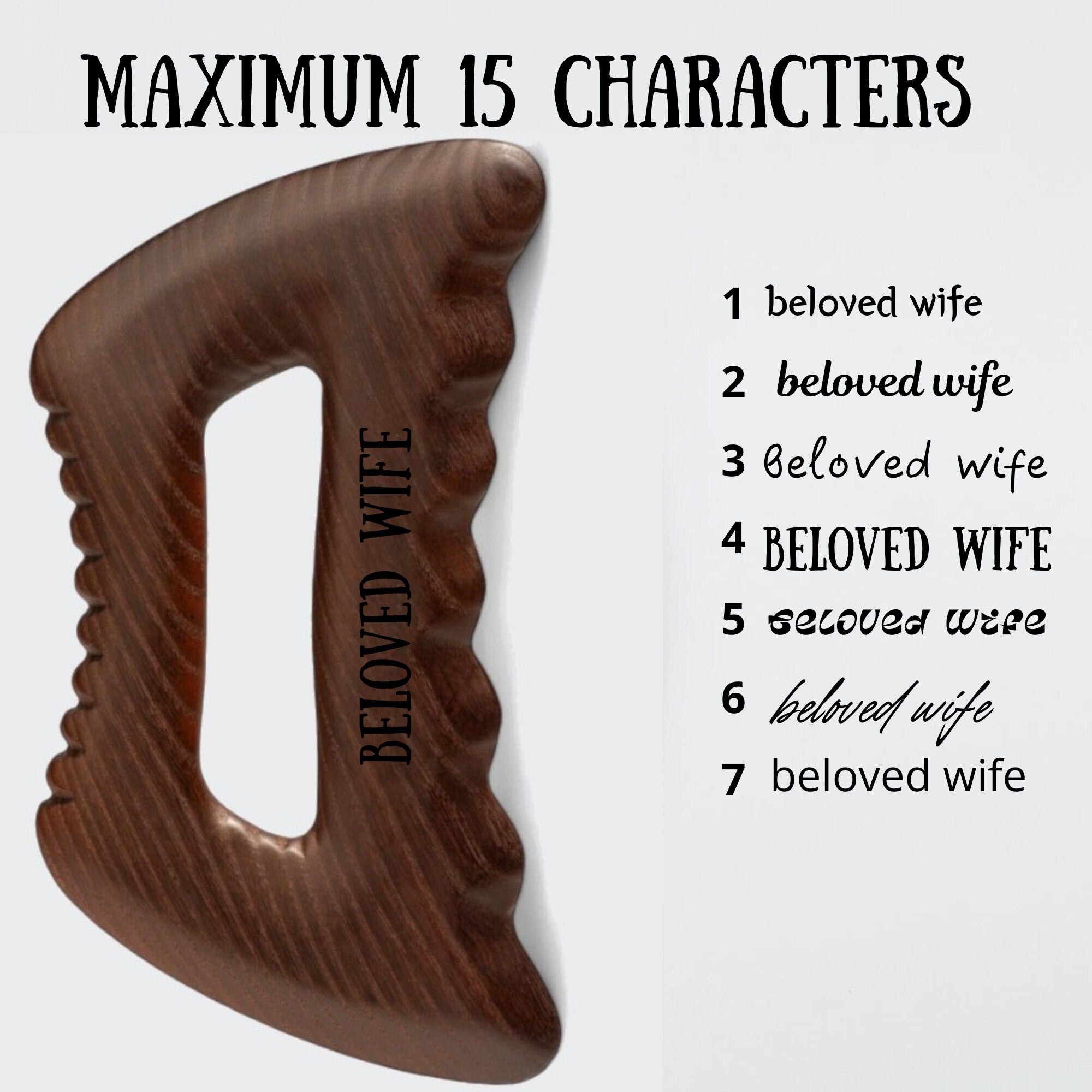 Wooden Gua Sha Massager for Body