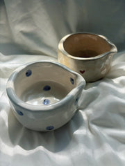 Ceramic Espresso Cup, Fruit Pottery, Blueberries