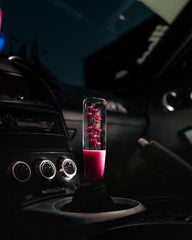 Pink Sakura Flowers Shift Knob | Universal Manual Car Shifter