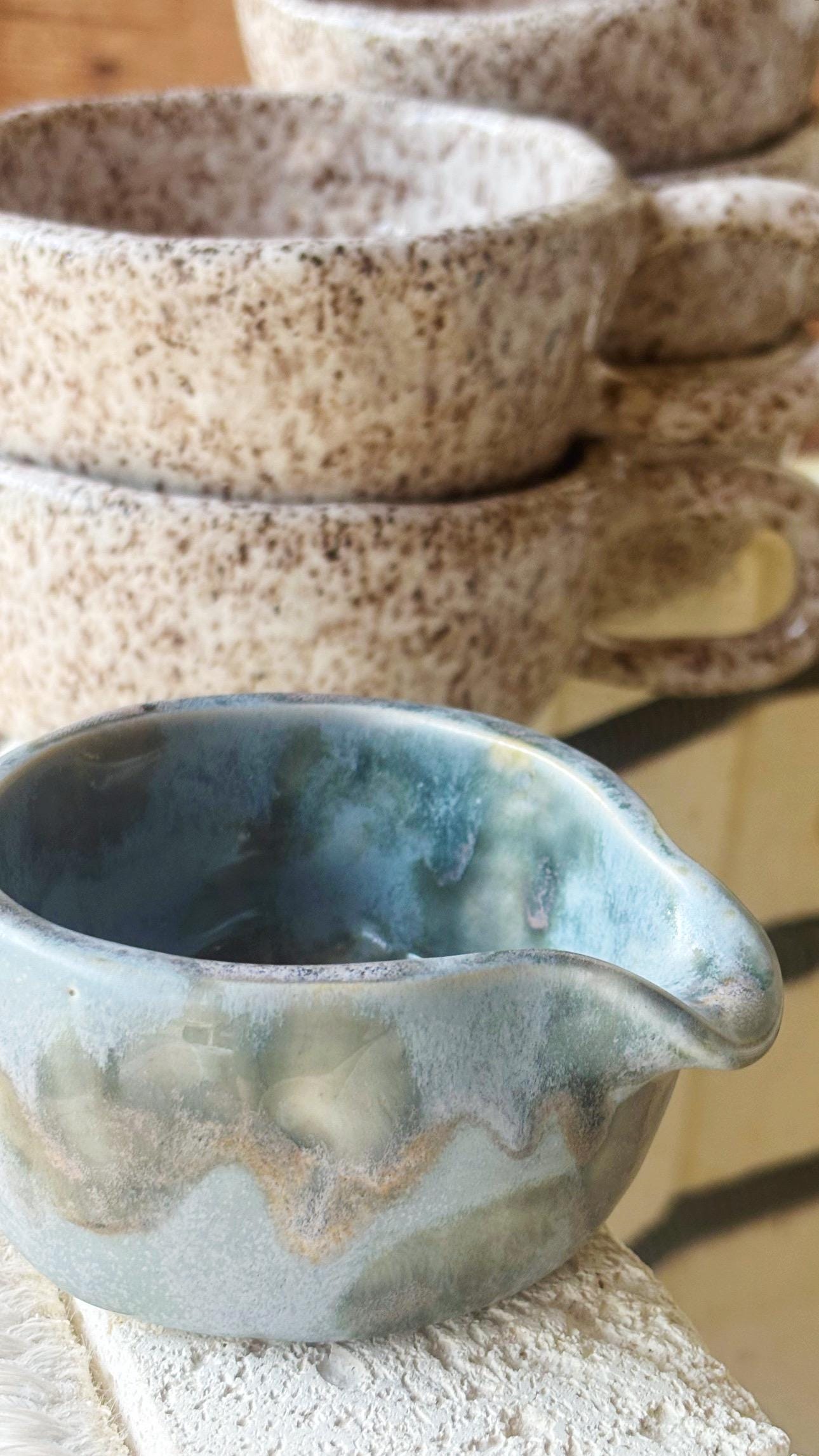 Ceramic Espresso Cup, Fruit Pottery, Blueberries