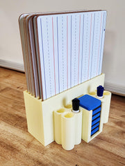 Whiteboard Holder (Holds 6 Whiteboards 9×12) – Option #3