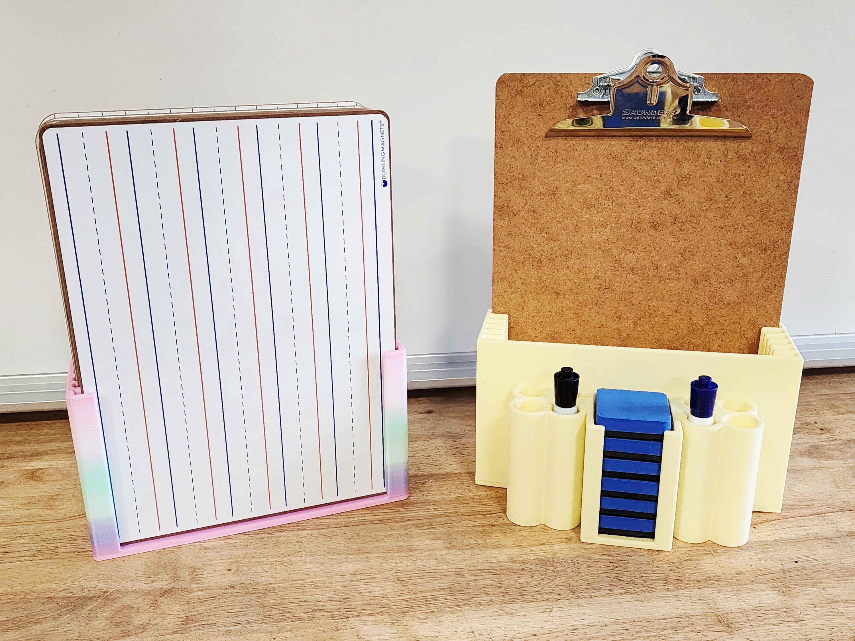 Whiteboard Holder (Holds 6 Whiteboards 9×12) – Option #3