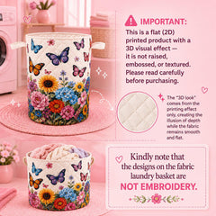 Quilted Laundry Bag with Hair Stylist Design